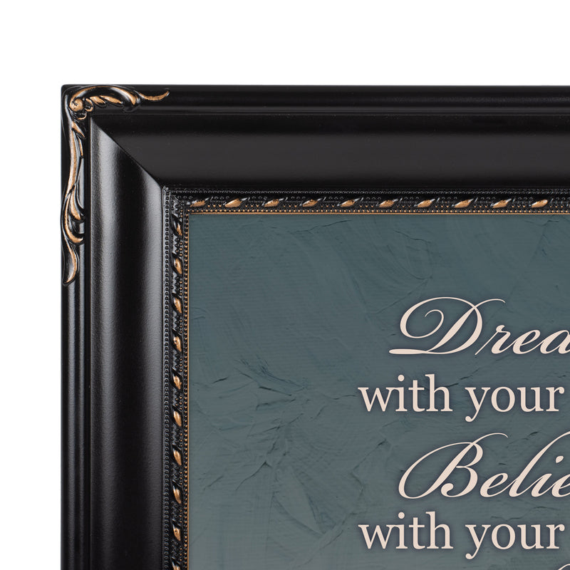Achieve With Your Talent Black 8 x 10 Rope Frame