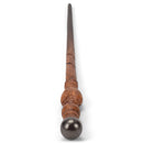 Brown Woodgrain Heart 13.75 inch Resin Costume Magic Wand