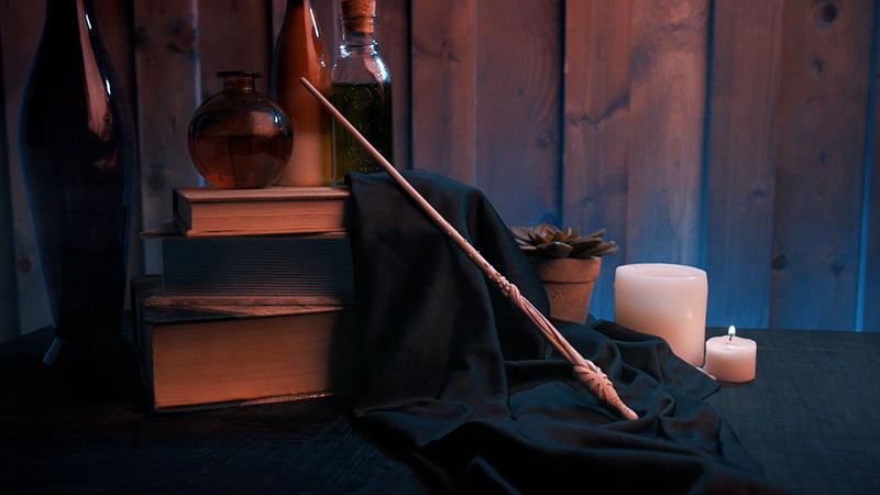 Ivory Bone Rib Cage 13.75 inch Resin Costume Magic Wand
