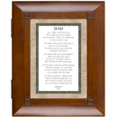 Cottage Garden Dad We Will Miss You Woodgrain Remembrance Keepsake Box