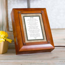 Cottage Garden Dad We Will Miss You Woodgrain Remembrance Keepsake Box