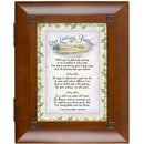 Cottage Garden Our Loving Father Woodgrain Rememberance Keepsake Box