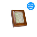 Cottage Garden in Memory Family Tree Woodgrain Remembrance Keepsake Box