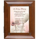 Thought of You With Love Woodgrain Remembrance Keepsake Box