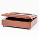 Grandmas Forever Wood Finish Jewelry Music Box Plays Tune You Are My Sunshine