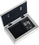 As For Me Jeweled Silver Music Box Plays Great Is Thy Faithfulness