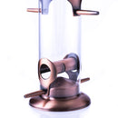 15 inch Copper Finish 1 Lb. Outdoor Hanging Bird Seed Feeder