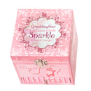 Granddaughter Dance Ballerina Belle Papier Music Box Plays Swan Lake