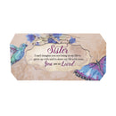 Cottage Garden Sister You are Loved Butterfly and Bird Glitter Musical Box Plays Tune Light Up My Life