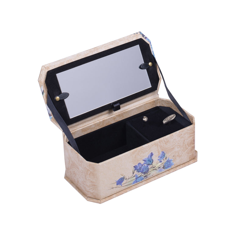 Cottage Garden Sister You are Loved Butterfly and Bird Glitter Musical Box Plays Tune Light Up My Life