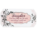 Daughter Black and White Papier Music Box Plays Wind Beneath My Wings