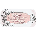 Aunt Black and White Belle Papier Music Box Plays Wonderful World