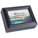 Memories Are Timeless Treasures Black 9 X 7 Mdf Wood Keepsake Box