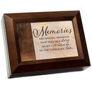 Memories Are Special Moments Wood Grain 9 X 7 Mdf Wood Keepsake Box
