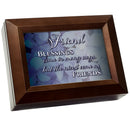Friend Blessings Come Many Ways Wood Grain 9 X 7 Mdf Wood Keepsake Box