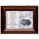 Cottage Garden Box of Wishes for You Daughter Woodgrain Digital Keepsake Music Box Plays My Wish