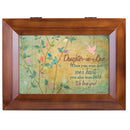 Cottage Garden Daughter-in-Law Won Heart We Love You Woodgrain Digital Keepsake Music Box Plays I Can Only Imagine