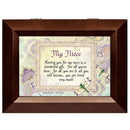 My Niece Loved Very Much Woodgrain Digital Music Box Plays My Wish