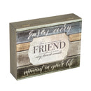 Angled view of music box