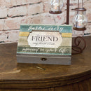 Music box placed on counter in home