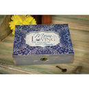 Music box placed on counter in home