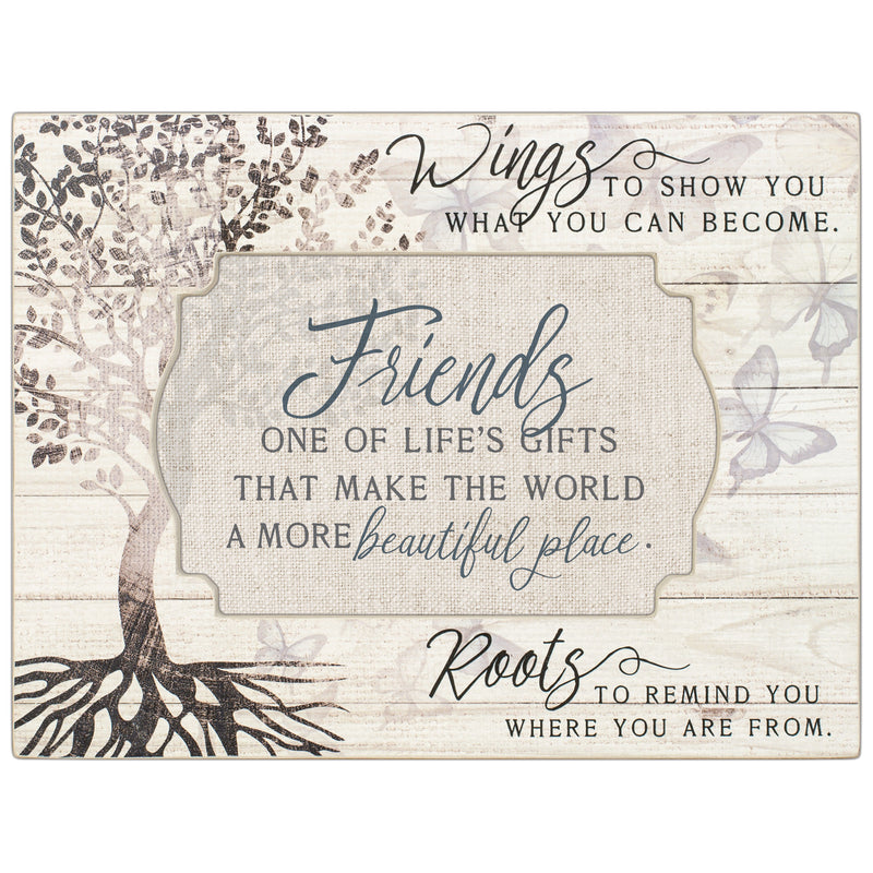Cottage Garden Friends Make World Beautiful Tree Decoupage Music Box Plays That's What Friends are for