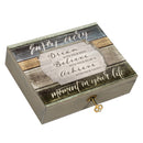 Music box shown from a top view