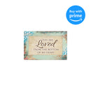 Cottage Garden Loved from The Bottom of My Heart Distressed Wood Jewelry Music Box Plays Tune Wind Beneath My Wings