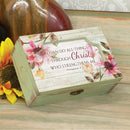 Music box placed on counter in home