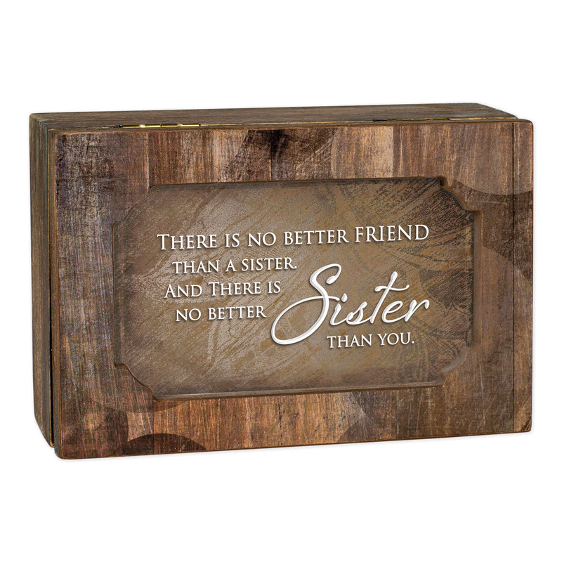 Side view of box