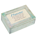 Memories Never Forget Blue 8 x 6 Music Box Plays Wild Beneath My Wings