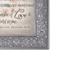 Cottage Garden Mom Think of You Words of Comfort Filigree Jewel Jewelry Music Box Plays On Eagle's Wings