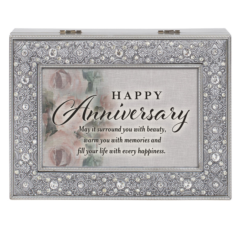 Happy Anniversary Music Box Plays Wonderful World