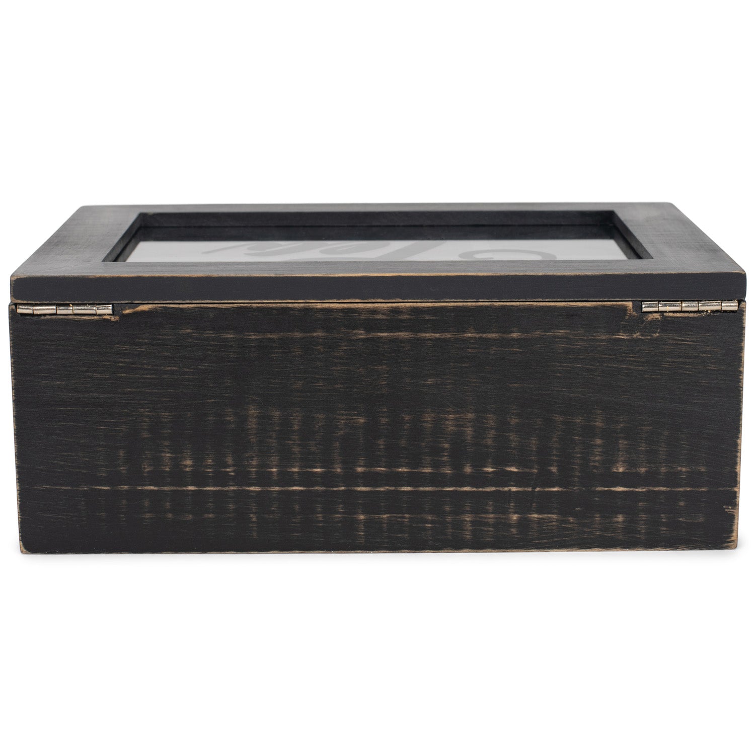 Cottage Garden Tea Cherry Woodgrain 9 X 6.25 Pine Wood Tea Storage