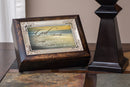 Serenity Prayer Ocean Waves Italian Design Jewelry Music Box Plays Amazing Grace