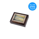 Serenity Prayer Ocean Waves Italian Design Jewelry Music Box Plays Amazing Grace