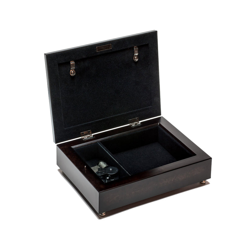 Cottage Garden Daughter See Through My Eyes Burlwood Jewelry Music Box Plays You Light Up My Life