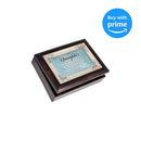 Cottage Garden Daughter See Through My Eyes Burlwood Jewelry Music Box Plays You Light Up My Life