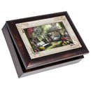 Make The World Special Burlwood Music Box Plays Tune Wonderful World