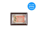 Cottage Garden Grandma Part of My Life a Blessing Burlwood Jewelry Music Box Plays Amazing Grace