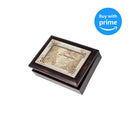 Cottage Garden Daughter You Fill a Place in My Life Burlwood Jewelry Music Box Plays Light Up My Life