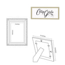 Cottage Garden for All The Times You Held My Hand Woodgrain Easel Back Photo Frame