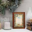 Cottage Garden for All The Times You Held My Hand Woodgrain Easel Back Photo Frame