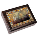 God Will Not Abandon Those Who Amber Music Box Plays Amazing Grace