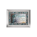 Daughter Brushed Silvertone Music Box Plays You Light Up My Life