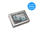 So Blessed Brushed Silvertone Music Box Plays Wind Beneath My Wings