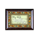 My Wish for You to Embrace Life Amber Music Box Plays Edelweiss