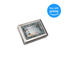 Cottage Garden Many Women Do Noble Things Brushed Silvertone Jewelry Music Box Plays On Eagle's Wings