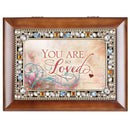 You are So Loved John 3:16 Jeweled Musical Music Jewelry Box Plays How Great Thou Art