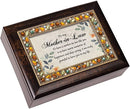Cottage Garden Mother in Law Warm Memories Amber Earth Tone Jewelry Music Box Plays Edelweiss